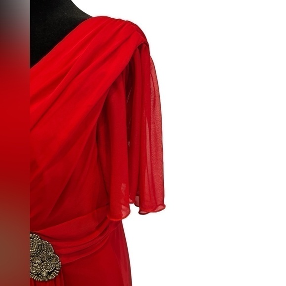 Fashion NY A line Red Dress - Picture 6 of 8